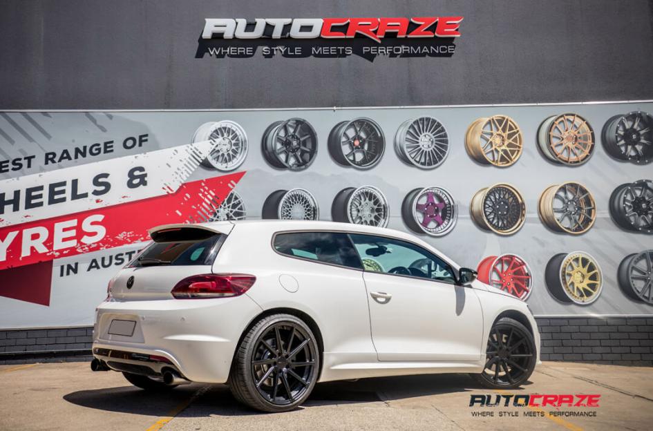 VOLKSWAGEN SCIROCCO WATKINS MATTE BLACK WITH GLOSS BLACK FACE
